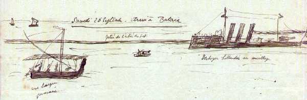 Le
port de Batavia