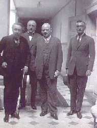 Briand, von Schubert,
Stresemann, Oswald Hesnard